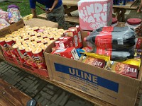 2016-09-08 Woodstock 5K 03 It takes a lot of munchies to keep the 100 Mile (and other) runners nourished!